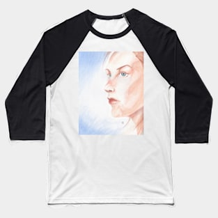 Watercolor girl painting II Baseball T-Shirt